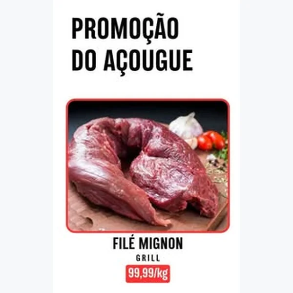 Recorte do encarte de Filé Mignon Grill