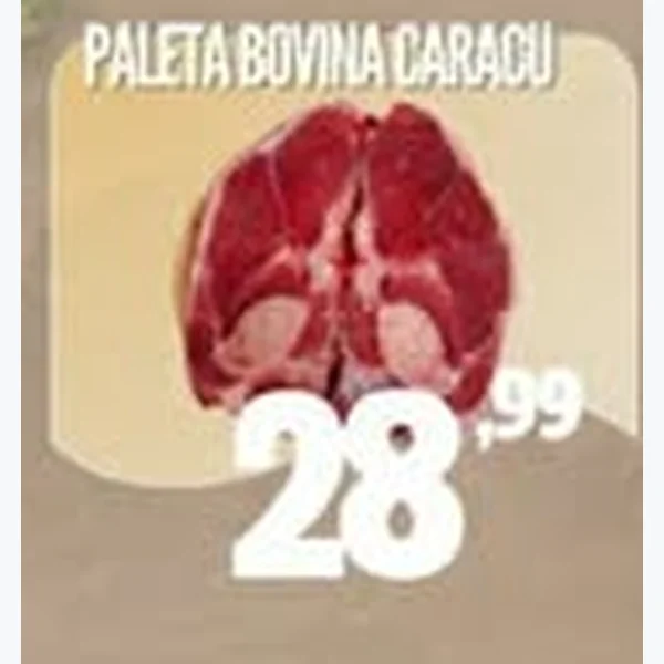 Paleta Bovina Caracu