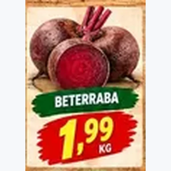 Recorte do encarte de Beterraba
