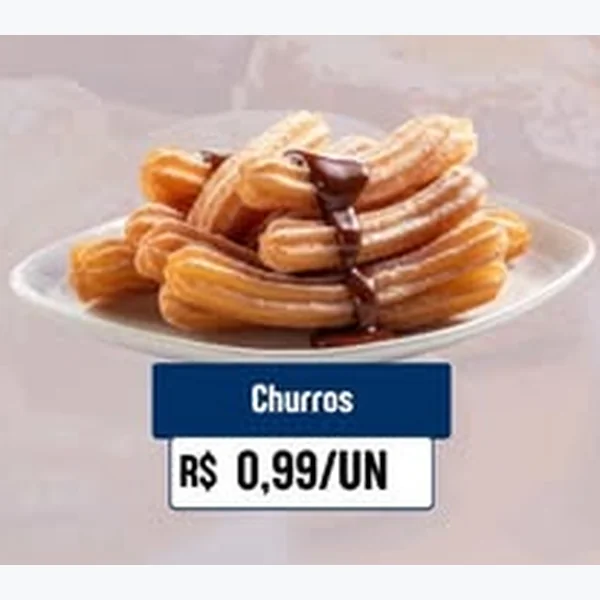 Recorte do encarte de Churros