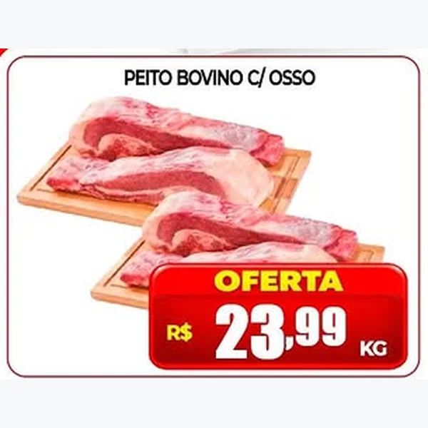 Peito Bovino C/ Osso