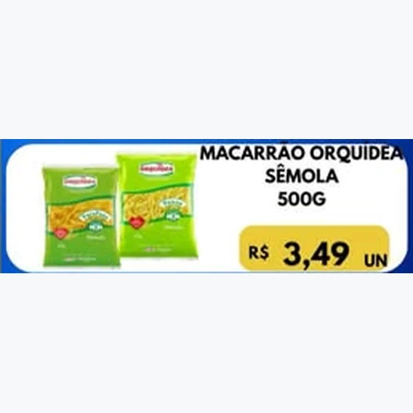 Macarrão Sêmola Orquidea 500 g
