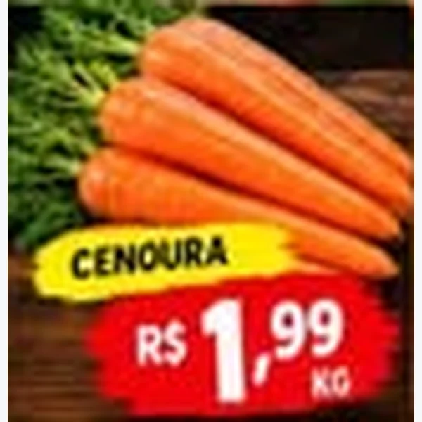 Recorte do encarte de Cenoura