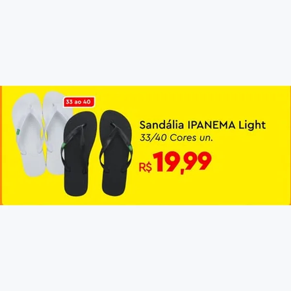 Sandália Light Ipanema
