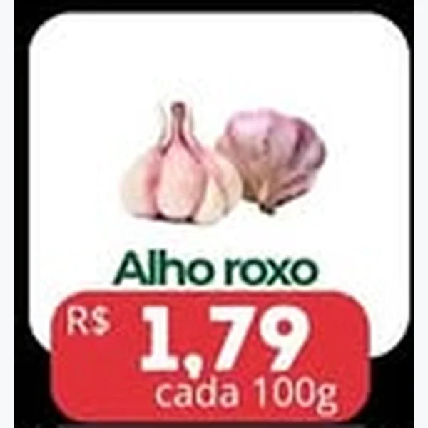 Recorte do encarte de Alho Roxo