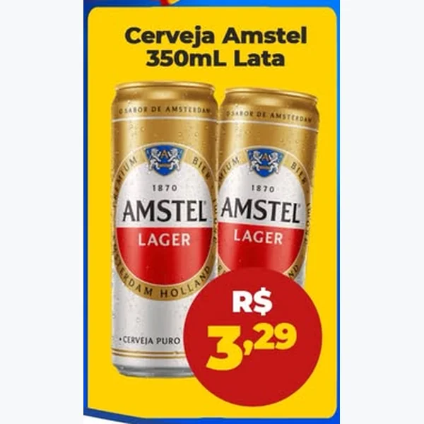 Cerveja Amstel 350 ml