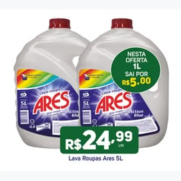 Lava Roupas Action Blue Ares 5 L