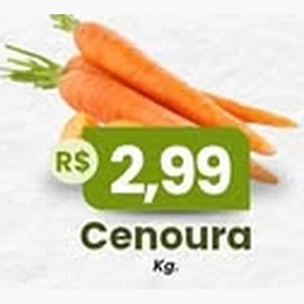 Recorte do encarte de Cenoura