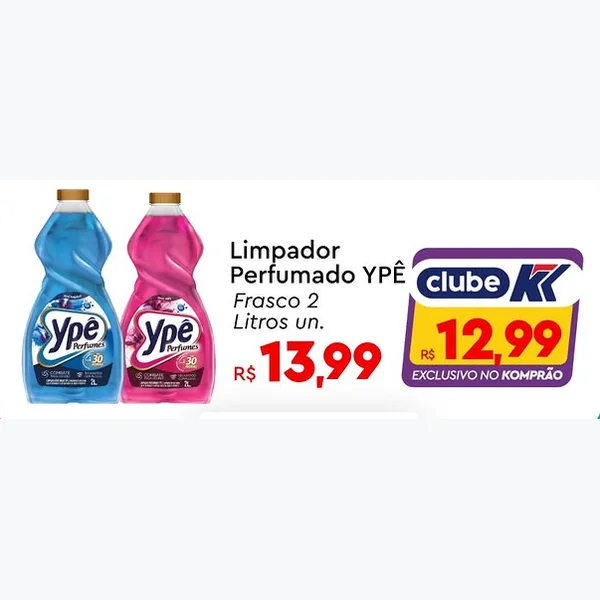 Limpador Perfumado Ypê 2 L