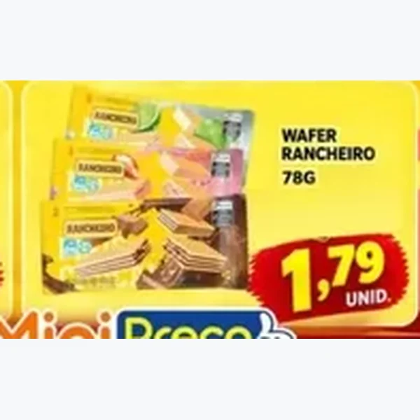Wafer Rancheiro 78 g