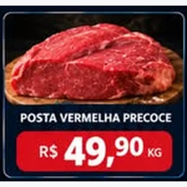 Recorte do encarte de Posta Vermelha Precoce