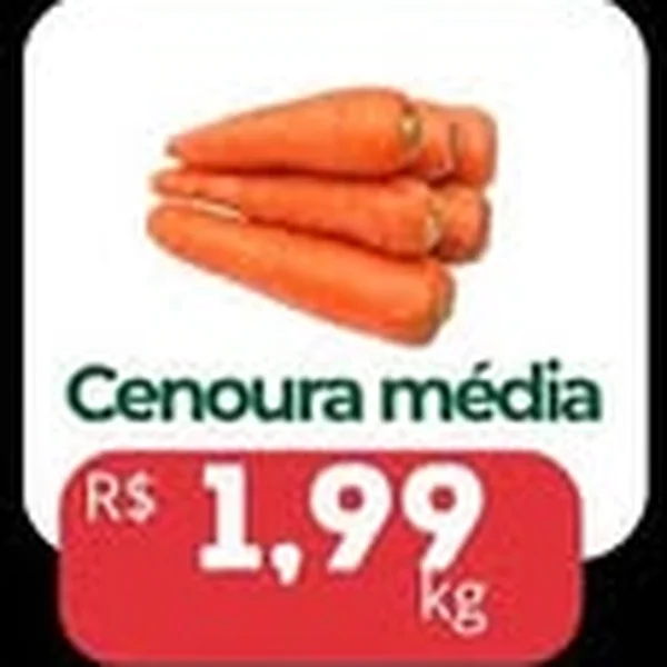 Cenoura Média