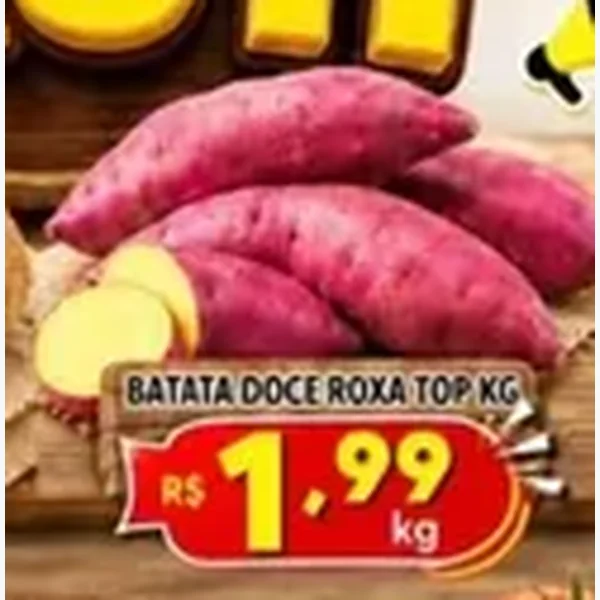 Recorte do encarte de Batata Doce Roxa