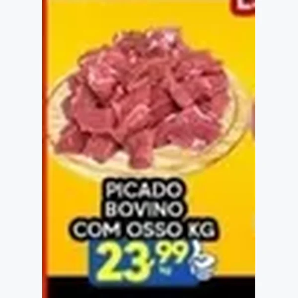 Picado Bovino com Osso