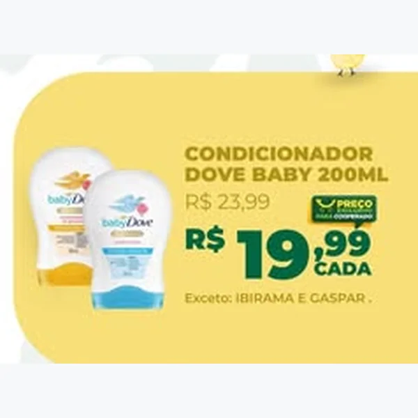 Condicionador Dove Baby 200 ml