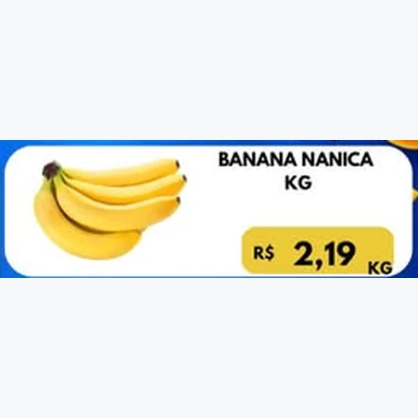 Recorte do encarte de Banana Nanica