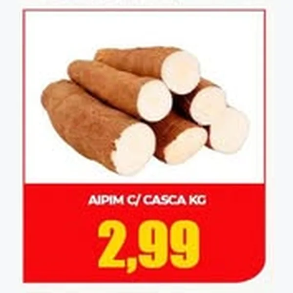 Aipim com Casca