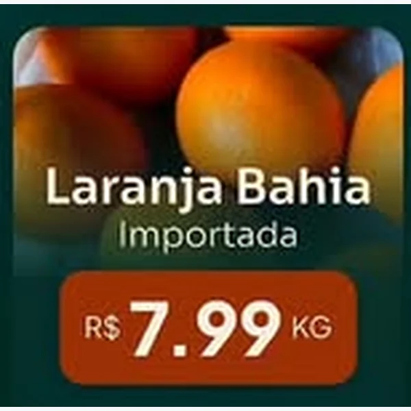 Laranja Bahia Importada