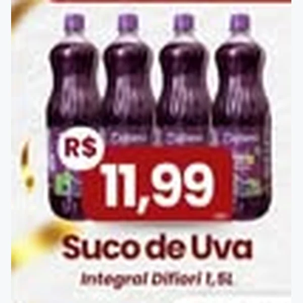 Suco de Uva Integral Difiori 1,5 L