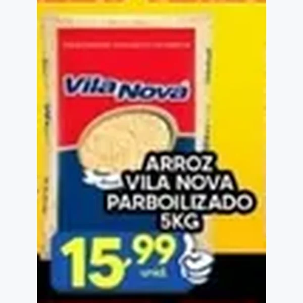 Arroz Parboilizado Vila Nova 5 kg