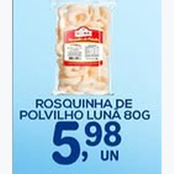 Rosquinha de Polvilho Luna 80 g