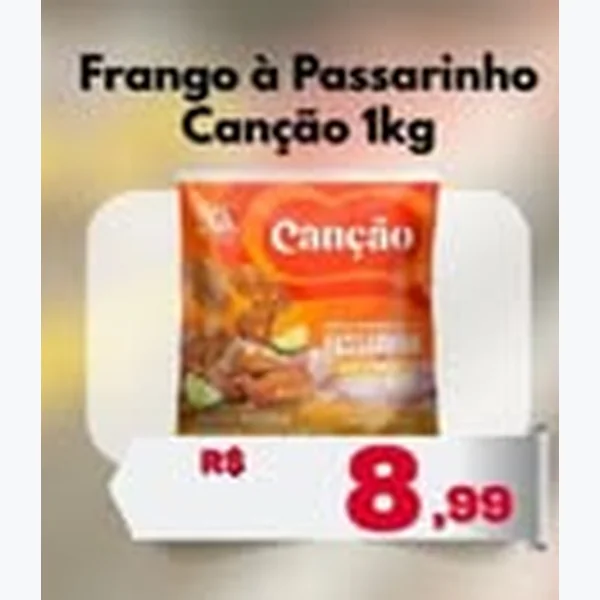 Recorte do encarte de Frango a Passarinho Canção