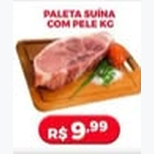 Paleta Suína com Pele