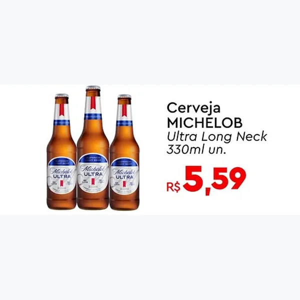Cerveja Ultra Long Neck Michelob 330 ml