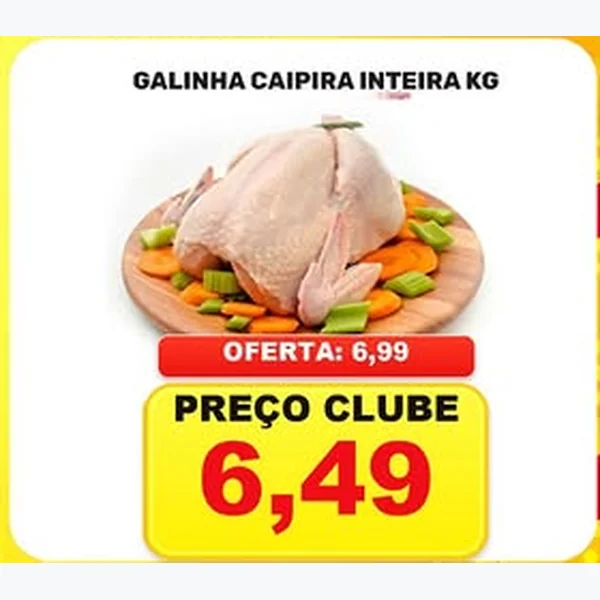 Galinha Caipira Inteira
