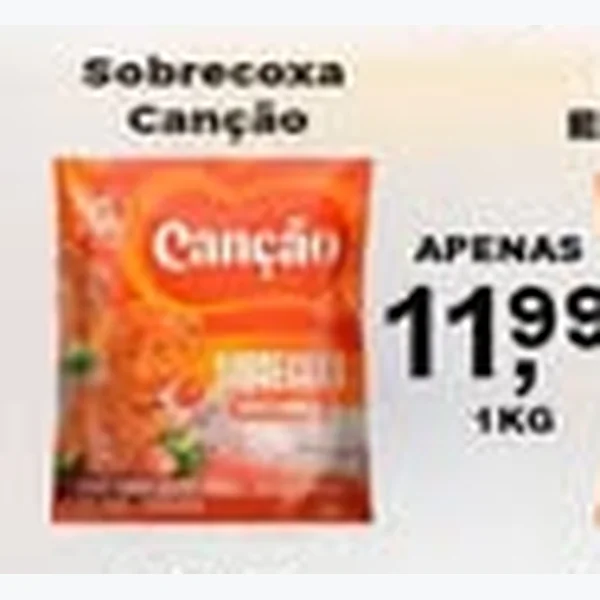 Recorte do encarte de Sobrecoxa Canção