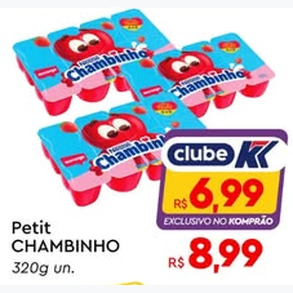 Petit Suisse Chambinho 320 g