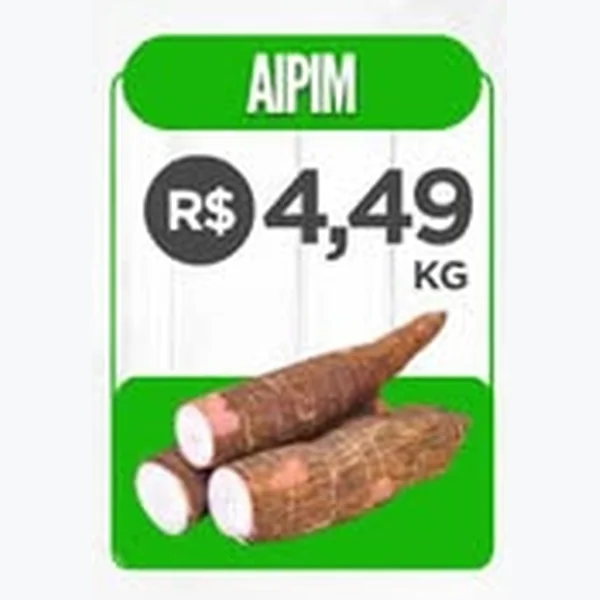 Recorte do encarte de Aipim