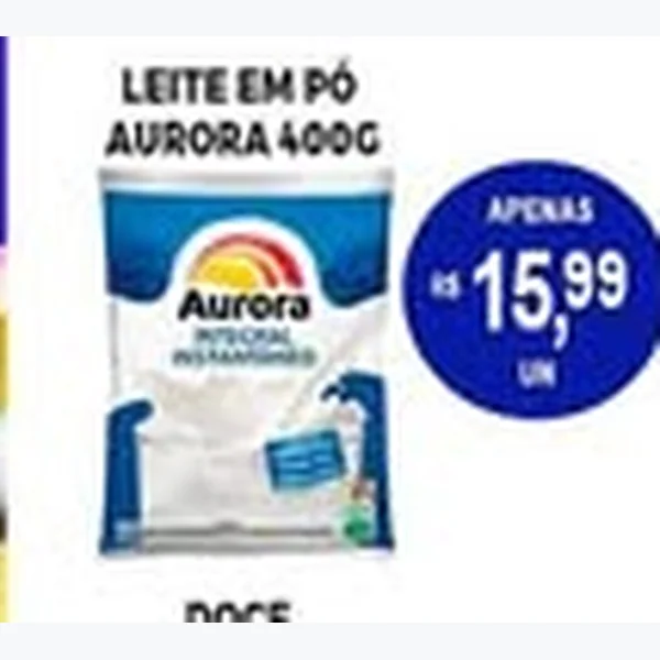 Leite em Pó Aurora 400 g
