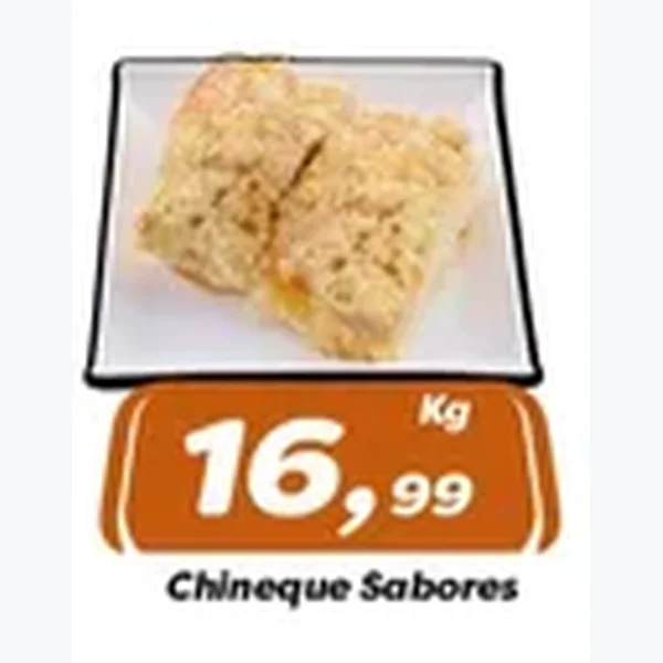 Recorte do encarte de Chineque Sabores