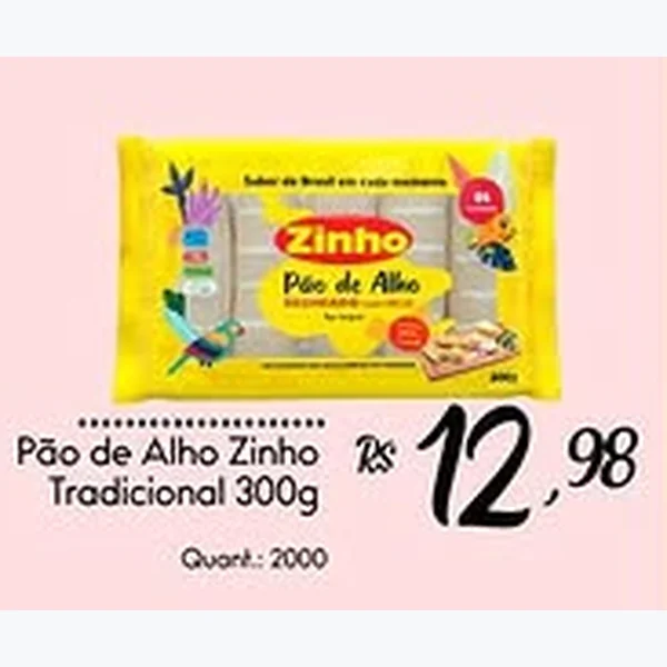 Pão de Alho Tradicional Zinho