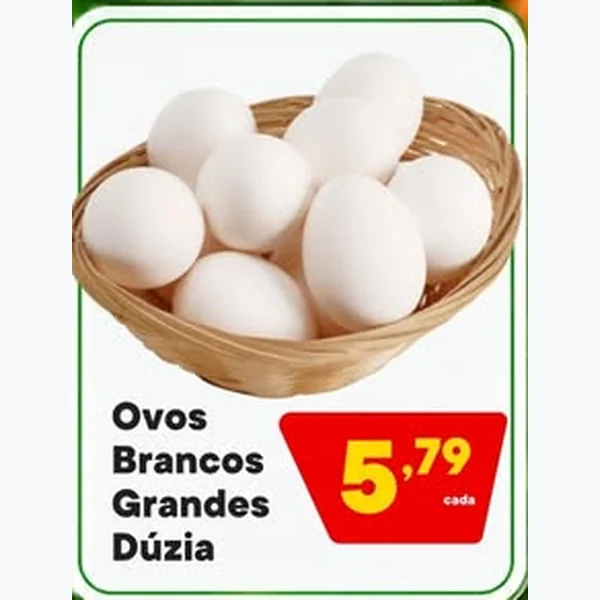 Ovos Brancos Grandes