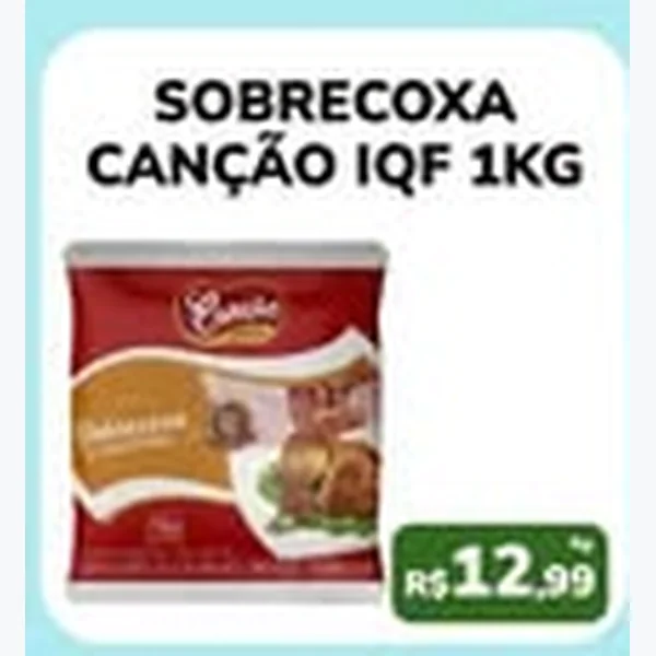Sobrecoxa Iqf Canção 1 kg