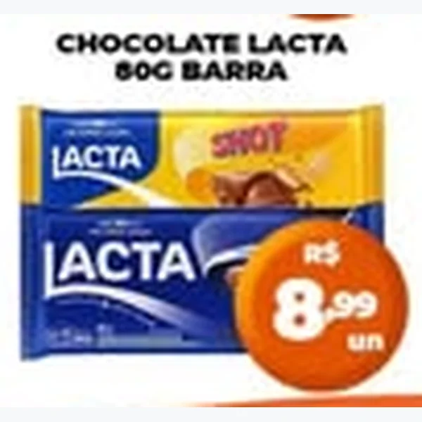 Chocolate Barra Lacta