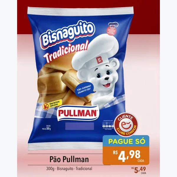 Bisnaguito Tradicional Pullman 300 g