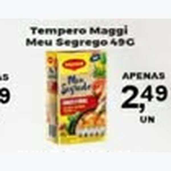 Tempero Maggi Meu Segredo 49 g