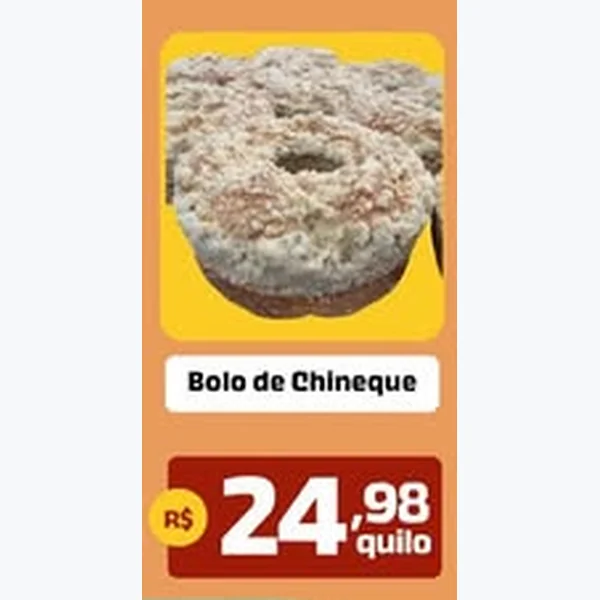 Bolo de Chineque