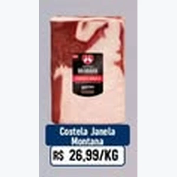 Recorte do encarte de Costela Janela Montana