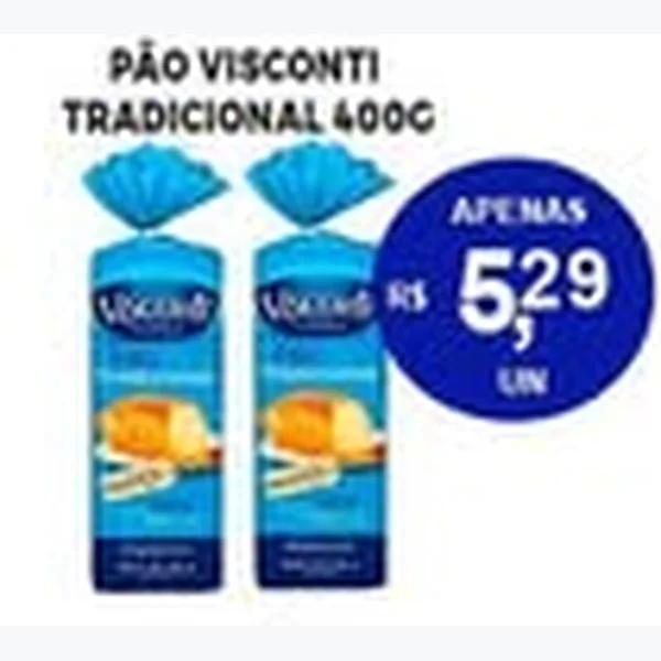 Pão Tradicional Visconti 400 g