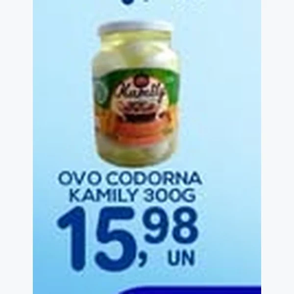 Ovo de Codorna Kamily 300 g