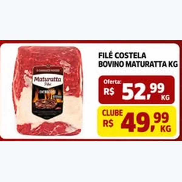 Filé Costela Bovino Maturatta