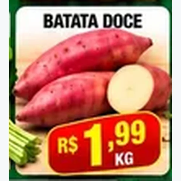 Recorte do encarte de Batata Doce