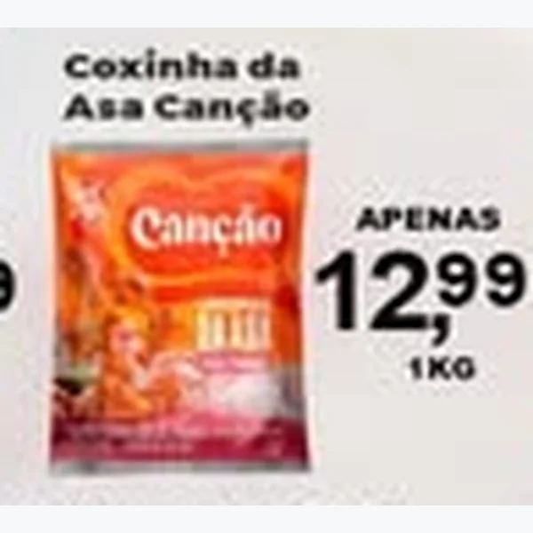 Recorte do encarte de Coxinha da Asa Canção
