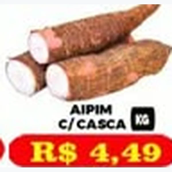 Aipim C/casca