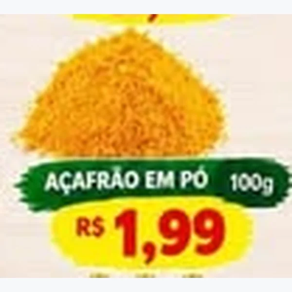 Açafrão em Pó