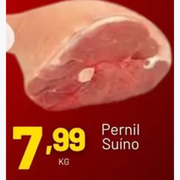 Recorte do encarte de Pernil Suíno